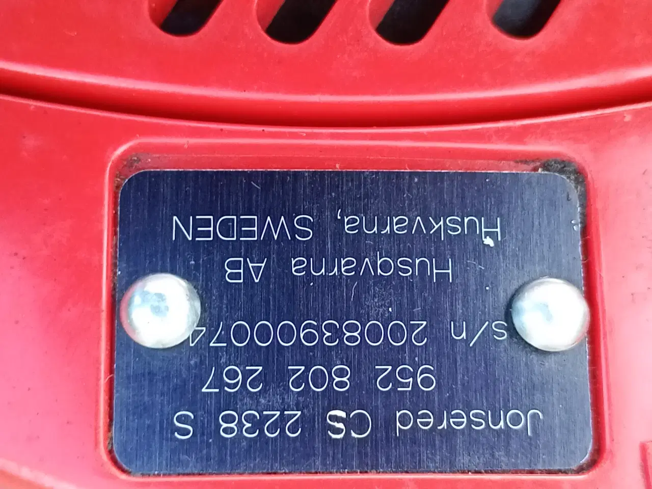 Billede 6 - Motorsav Jonsered CS 2238 S