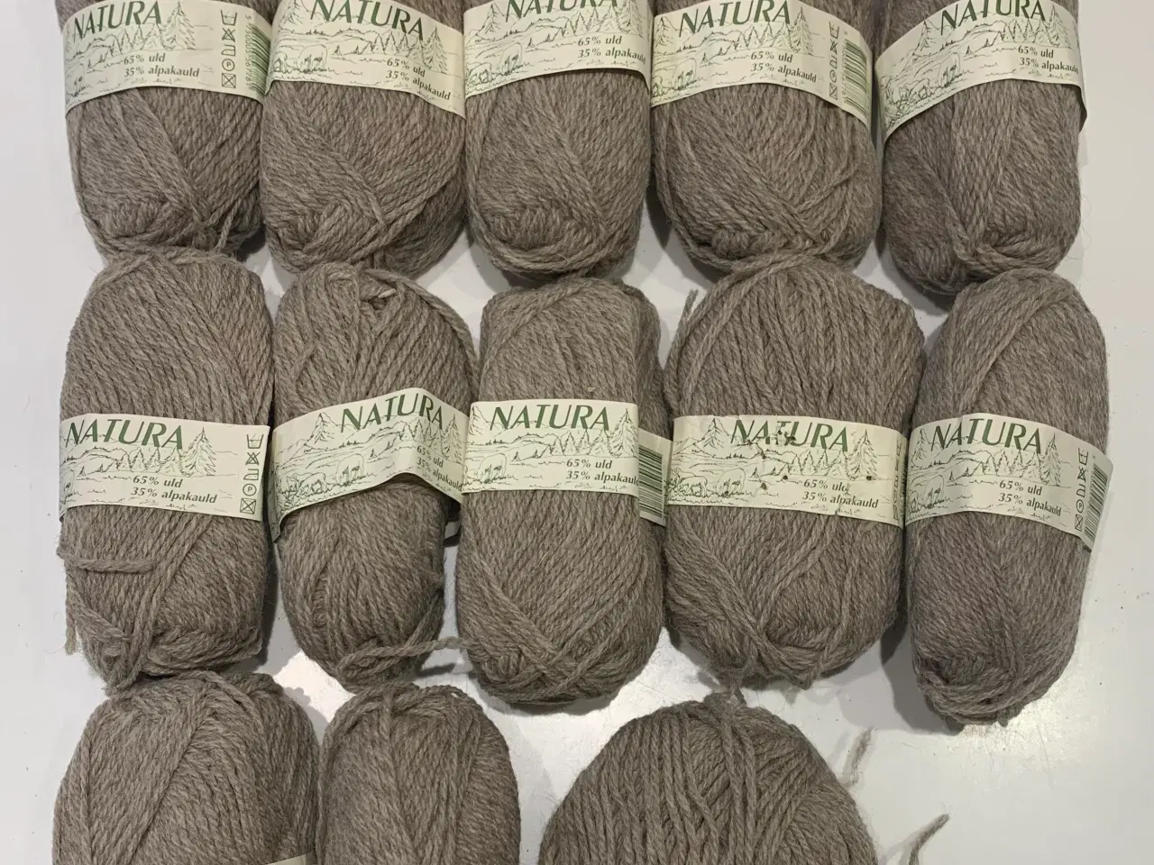 Billede 1 - Garn, uld og alpakauld blanding