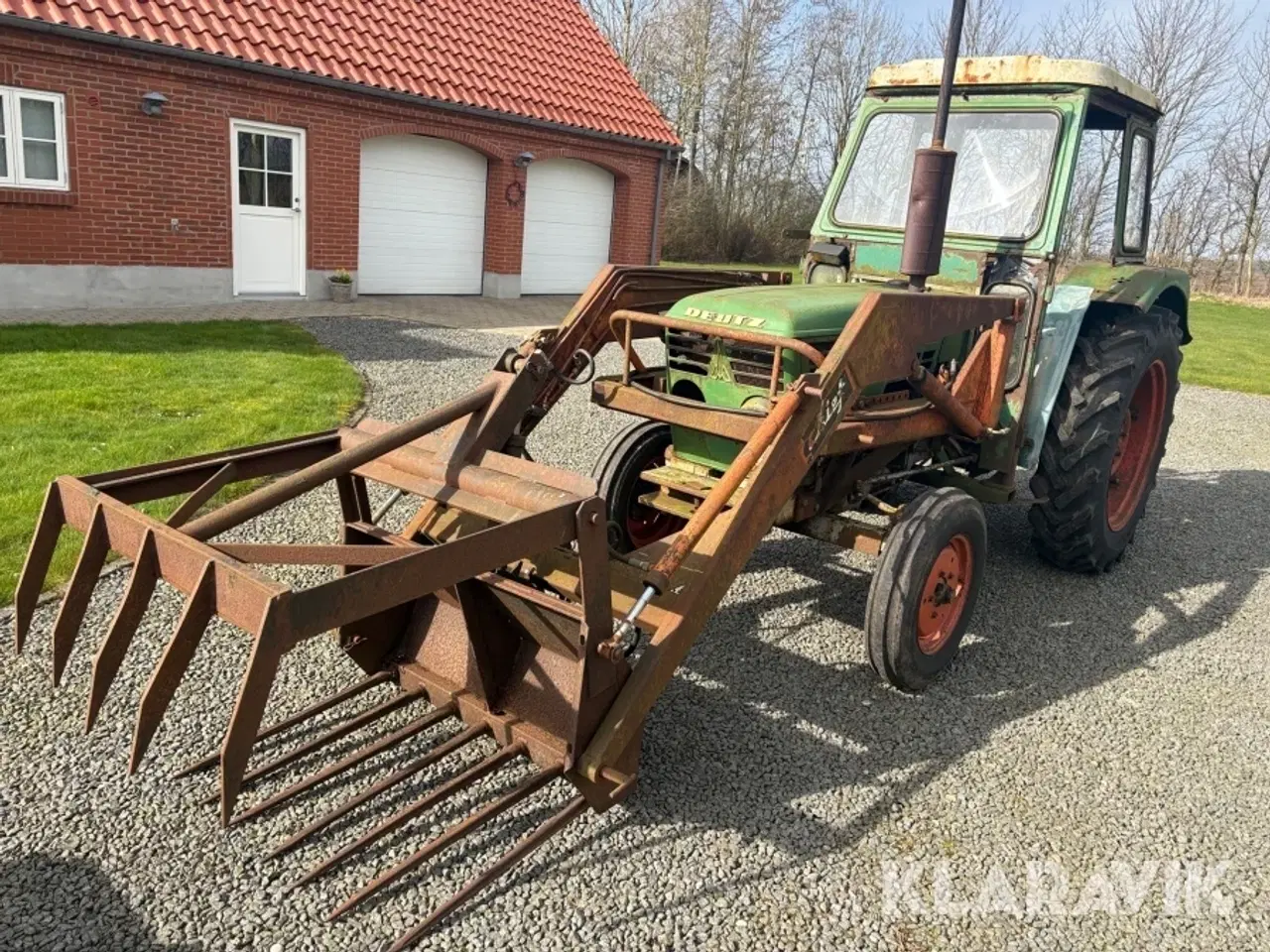 Billede 2 - Veterantraktor Deutz D490G F3L 912