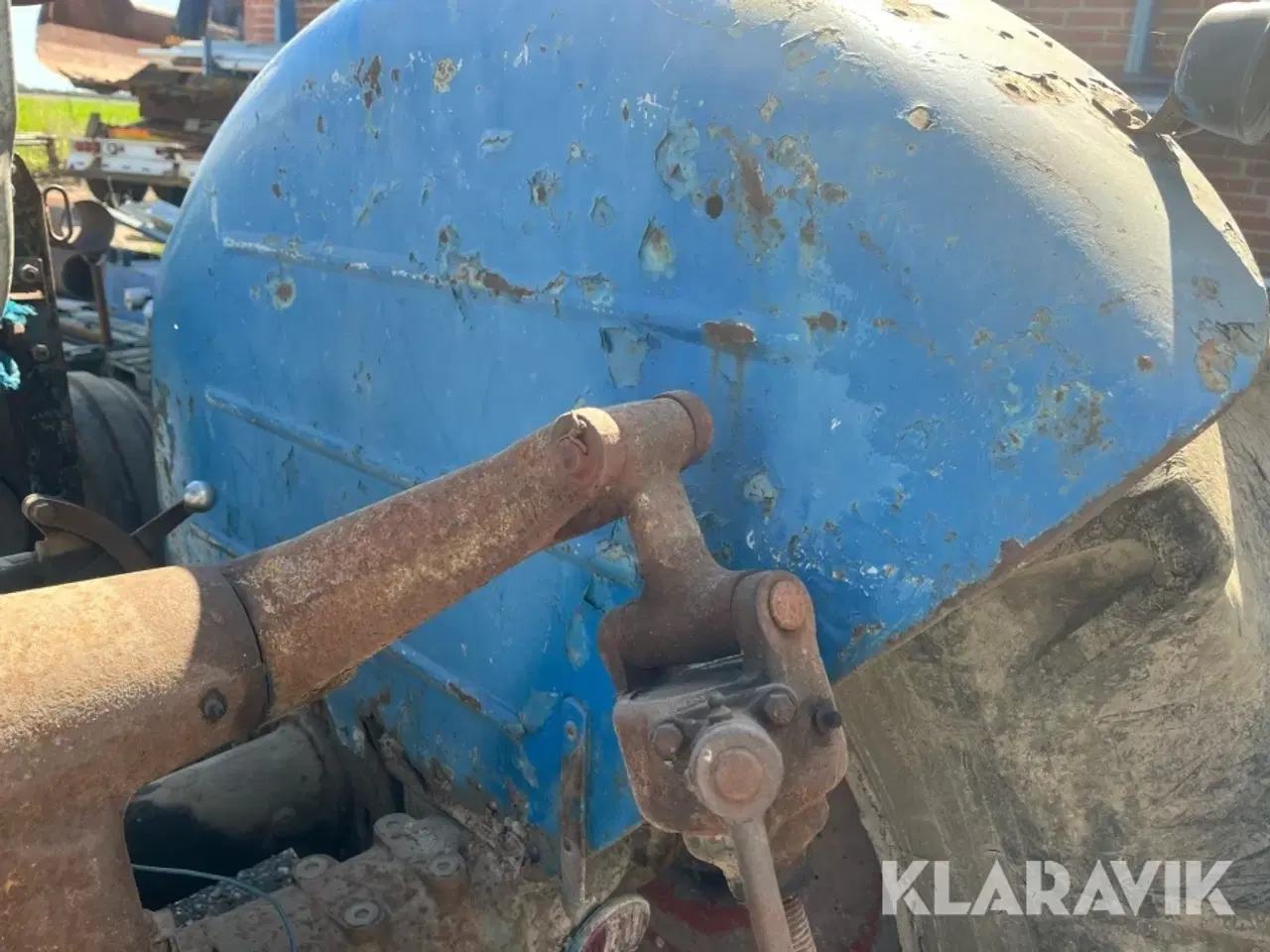 Billede 8 - Traktor Fordson major 4 cyl Diesel med frontlæsser