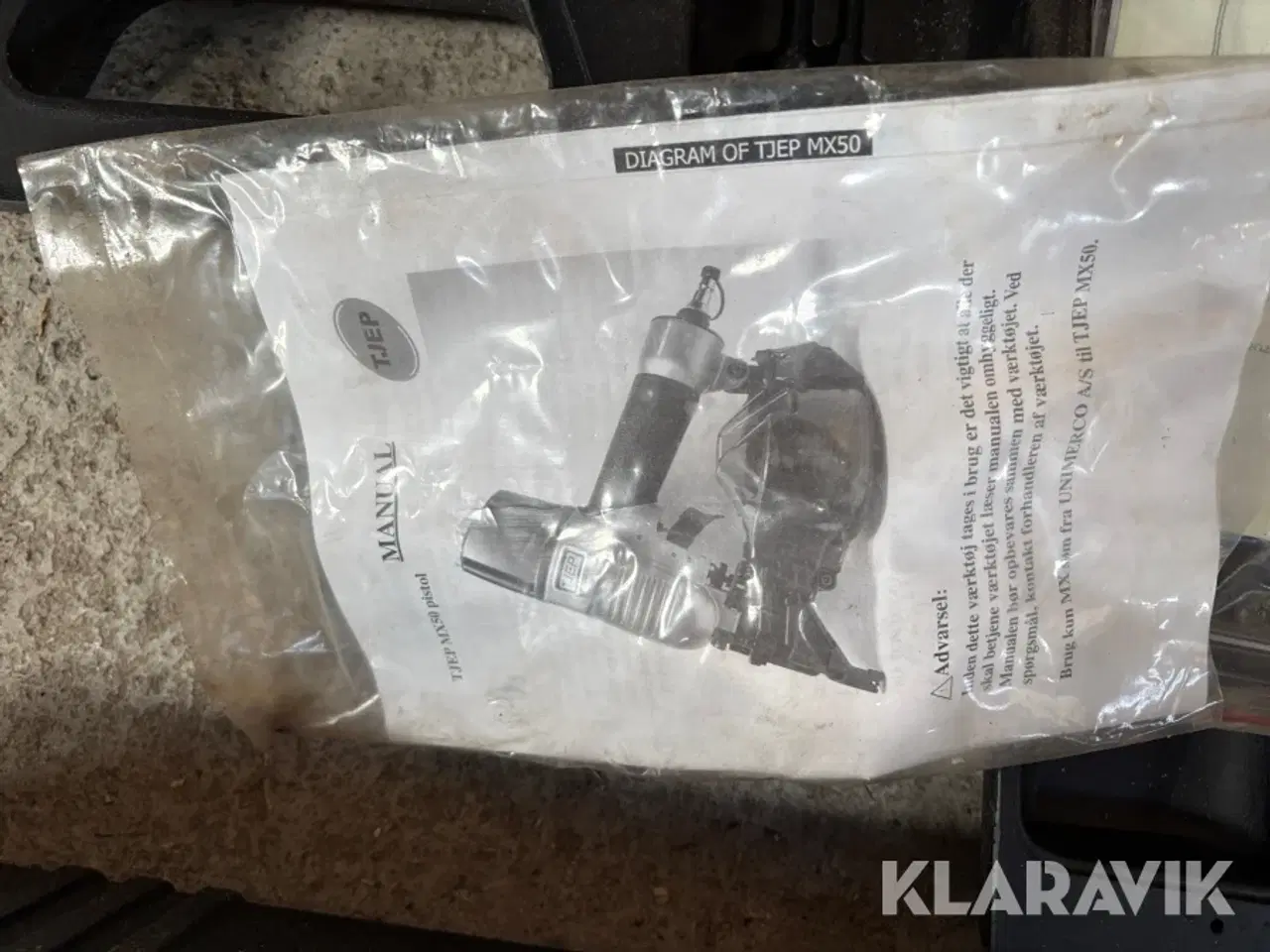 Billede 6 - Sømpistoler og kompressor Tjep, Senco MX50, 90/40, ZE-65 finishpro 18, 4 styk.