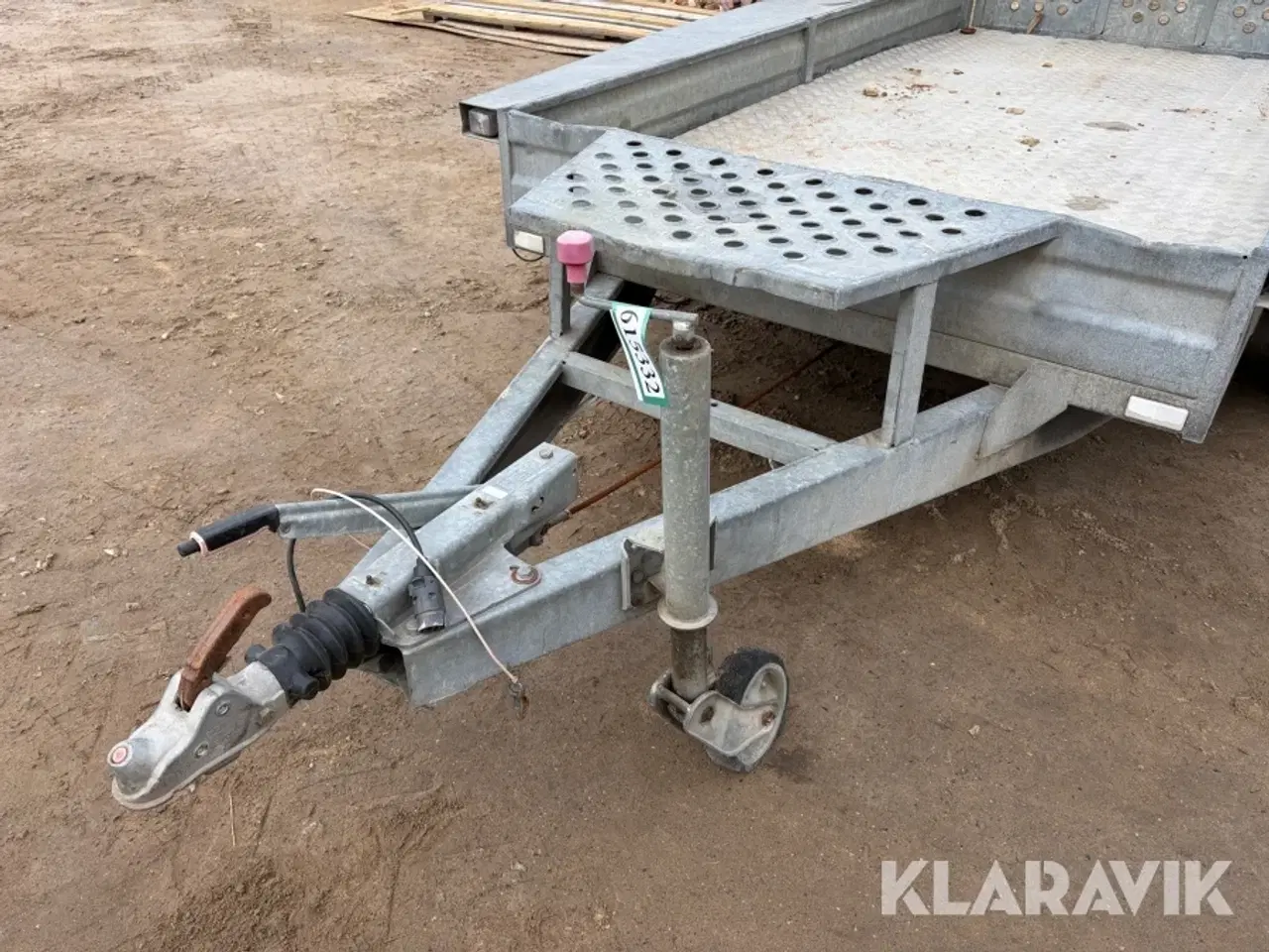 Billede 9 - Maskinetrailer Gewe 2700GV 2700kg - 2-akslet