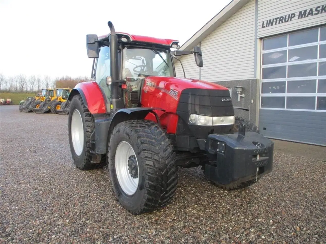 Billede 15 - Case IH Puma 240 CVX  Luftanlæg, affjedret foraksel og affjedret kabine. CVXDrive