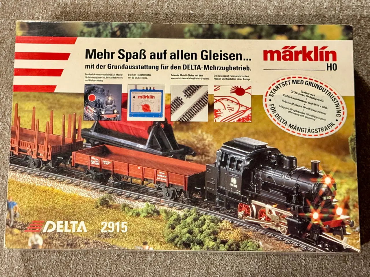 Billede 1 - Märklin togsæt Delta 2915