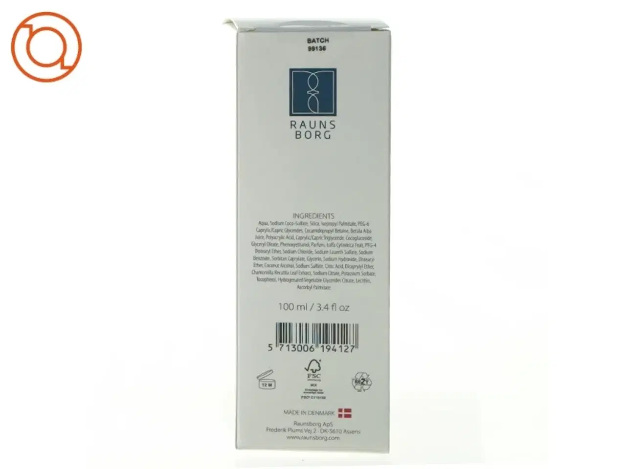 Billede 2 - Face scrub nordic fra Raunsborg 100 ml (str. 15 x 4 cm)