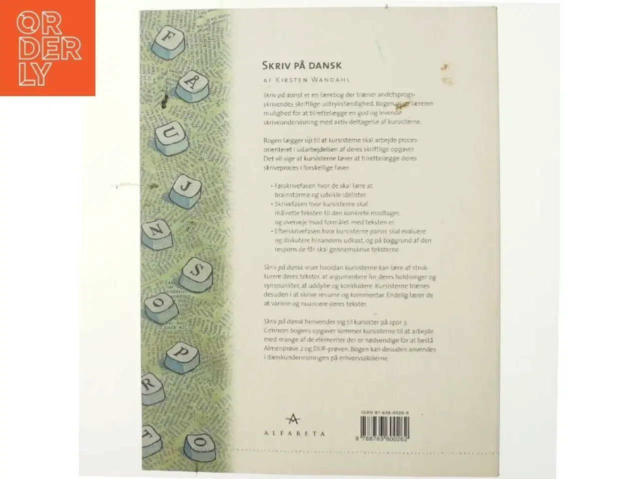 Billede 3 - Skriv på dansk af Kirsten Wandahl (Bog)