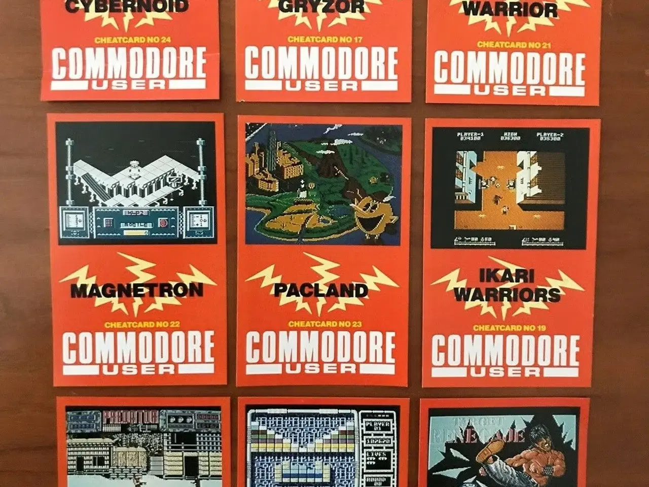 Billede 1 - Snydekoder til Commodore 64 (kort) 