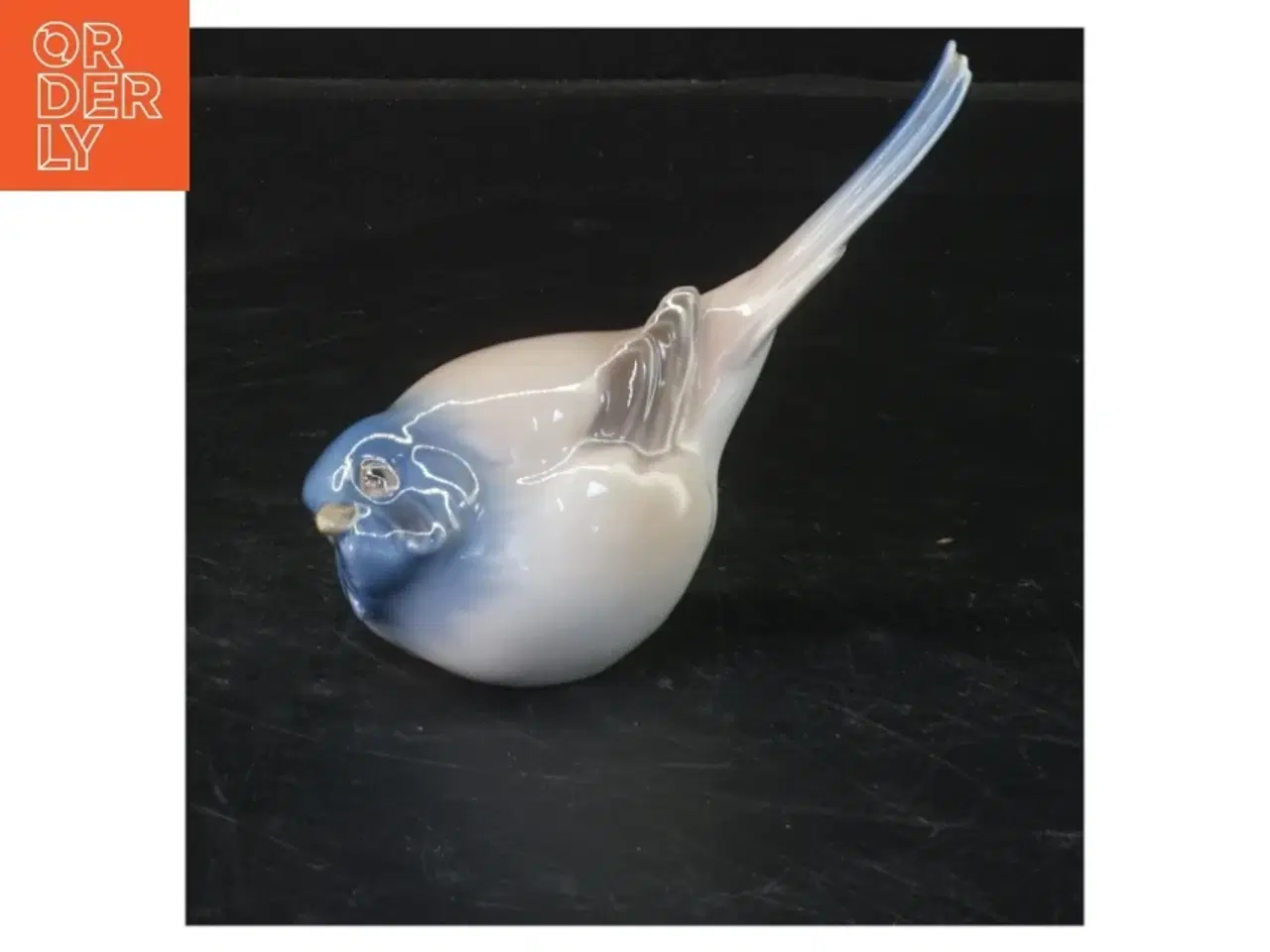 Billede 1 - Keramikfugl figur fra B&G (str. 13x11 cm)