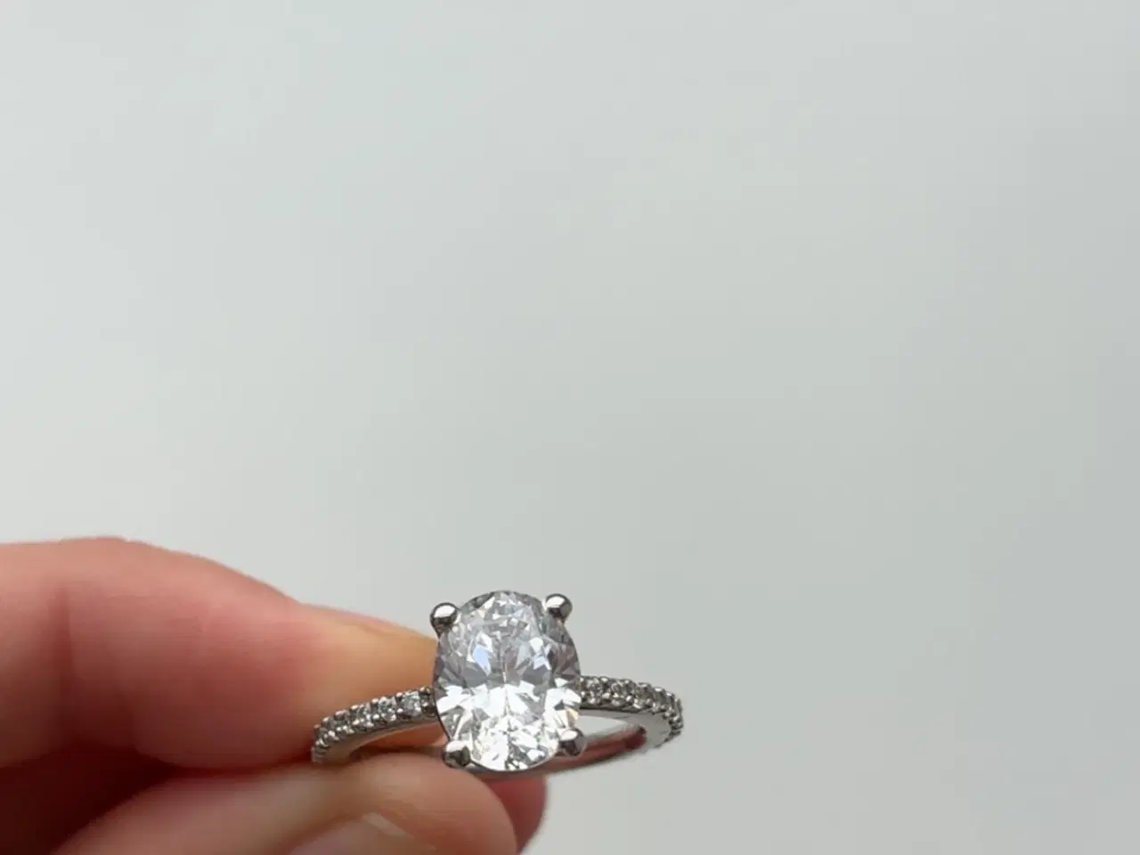 Billede 2 - Forlovelsesring sølv 