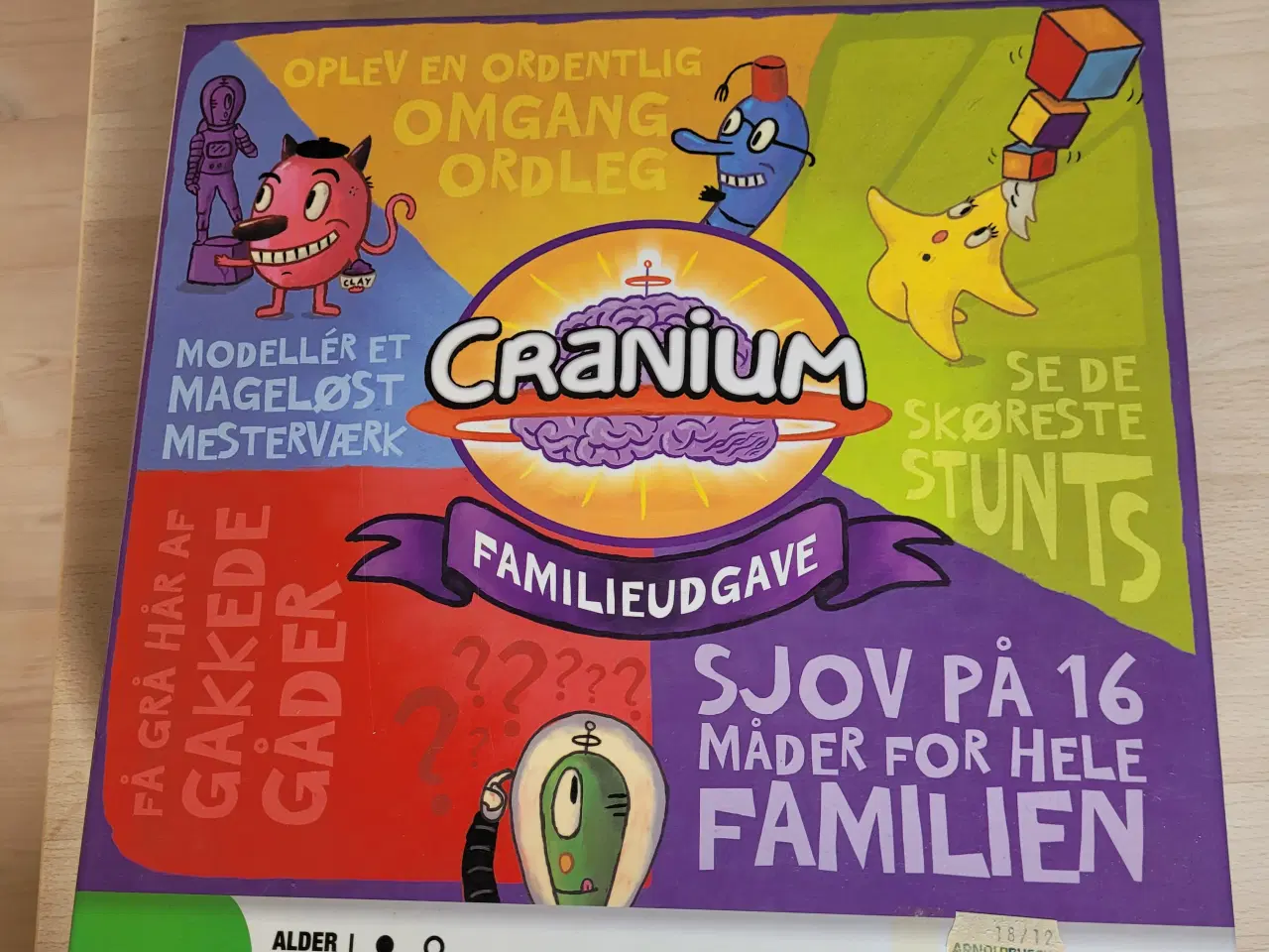 Billede 1 - Cranium Familieudgave, brætspil 