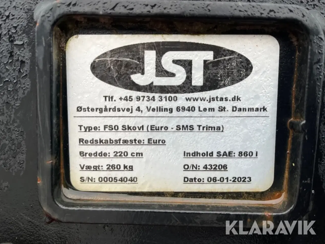 Billede 5 - Skovl JST 220cm - Eurobeslag