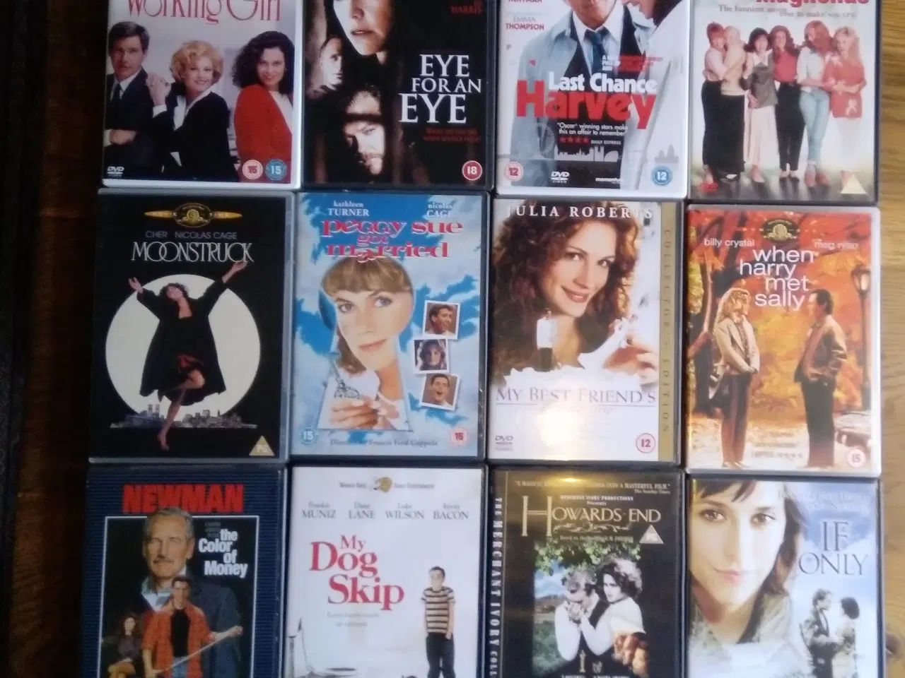 Billede 1 - 12 romantiske 80er 90er DVDer