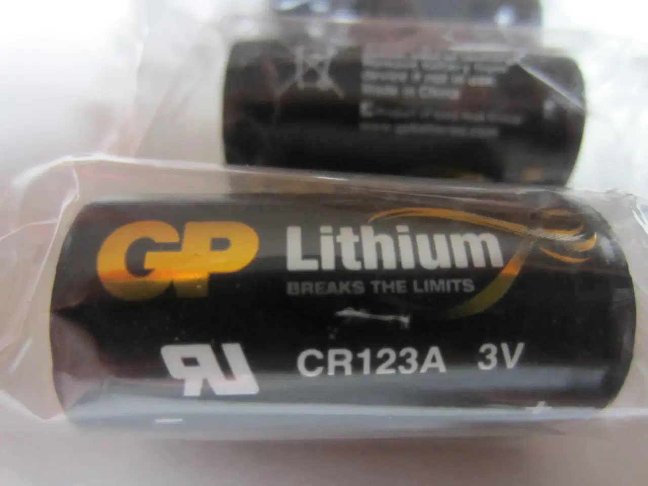 Billede 1 - GP Lithium batteri 3V CR123A