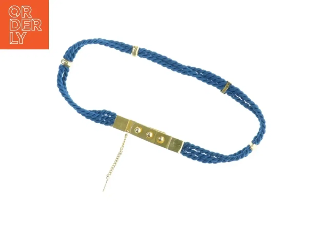 Billede 2 - Flettet armbånd (str. Længde. 81 cm. b. 2 cm)