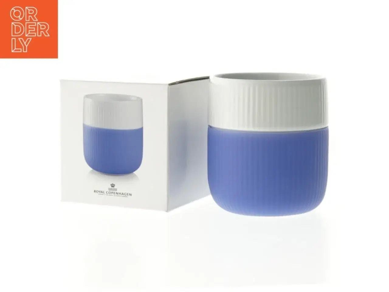 Billede 1 - Royal Copenhagen Fluted Contrast Krus fra Royal Copenhagen (str. 9,5 cm)