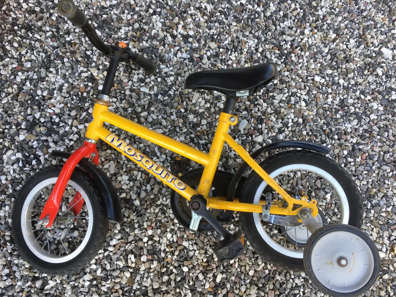 Billede 1 - Børnecykel, begynderstr. med støttehjul