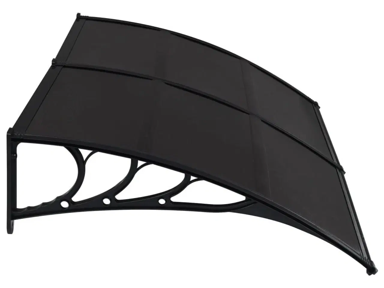 Billede 3 - Dørbaldakin 240x100 cm polycarbonat sort