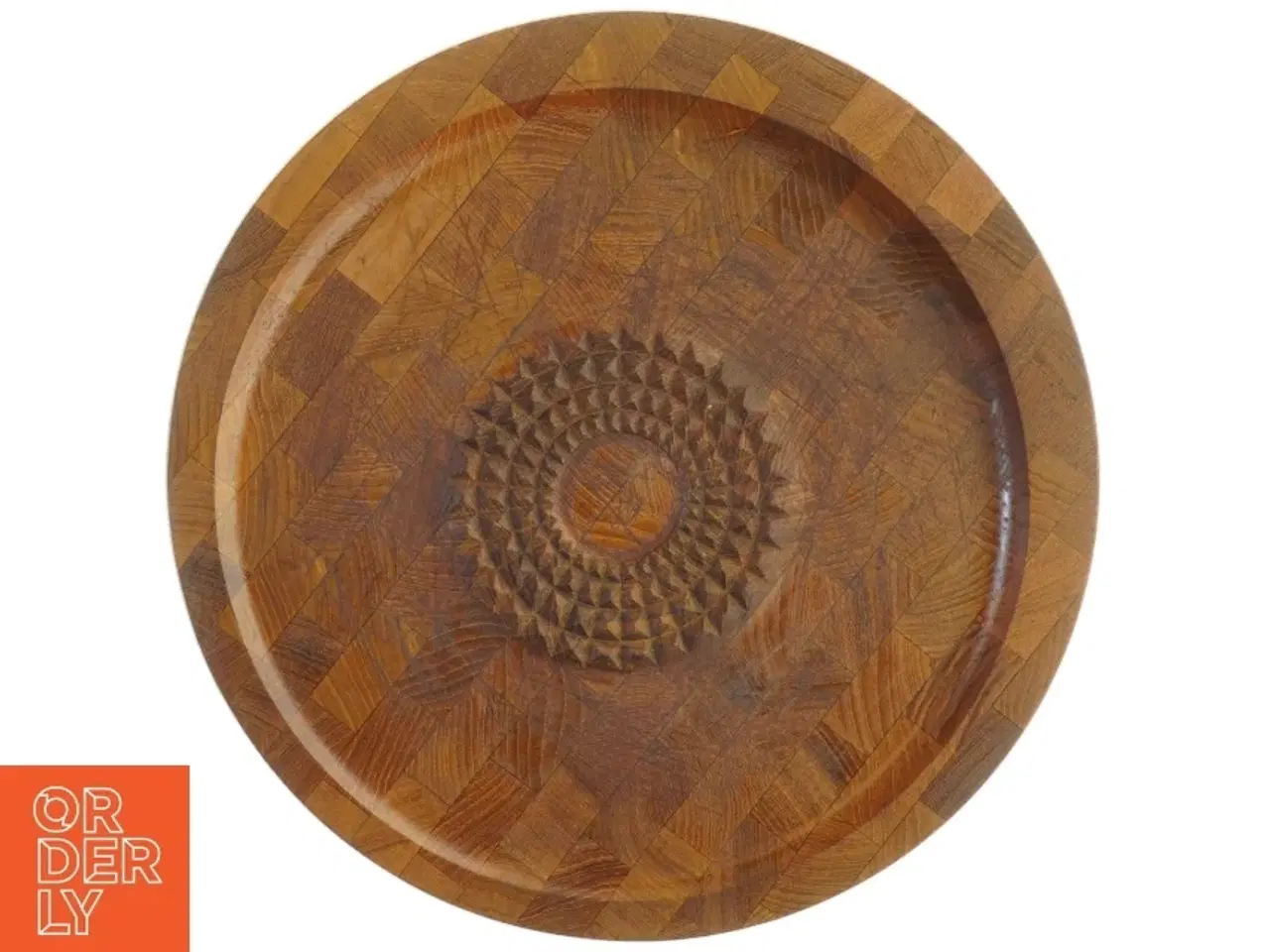 Billede 1 - Digsmed Teak Træskærebræt (str. O 37 cm)