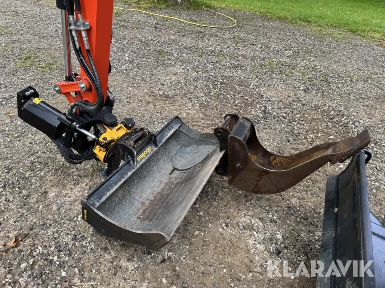 Billede 9 - Minigraver Kubota KX027-4 med rotortilt