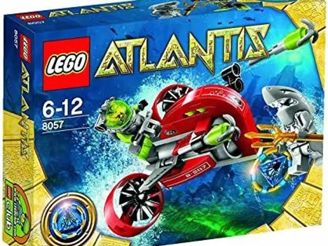 Billede 3 - Lego Atlantis - stor pakke m/5 enheder - NP 1.528