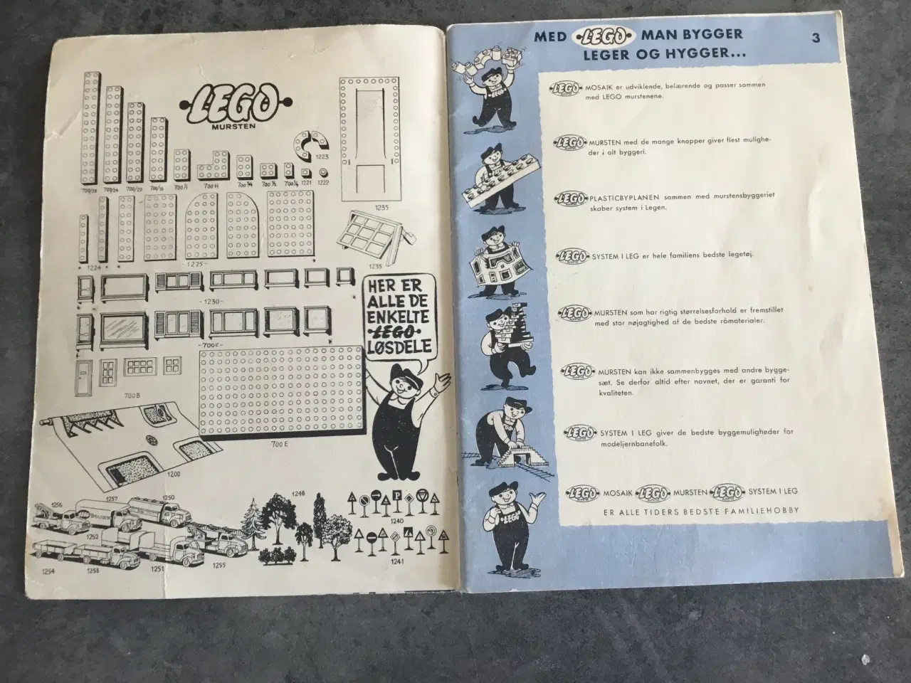 Billede 4 - Lego byggebog fra 1955