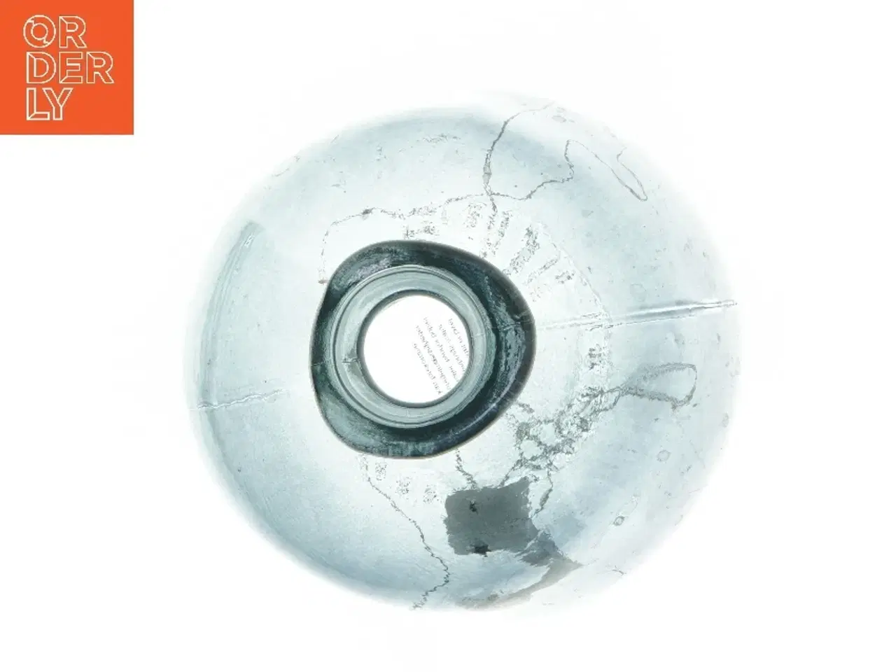 Billede 2 - Glasvase med lyskæde (str. 18,5 cm)