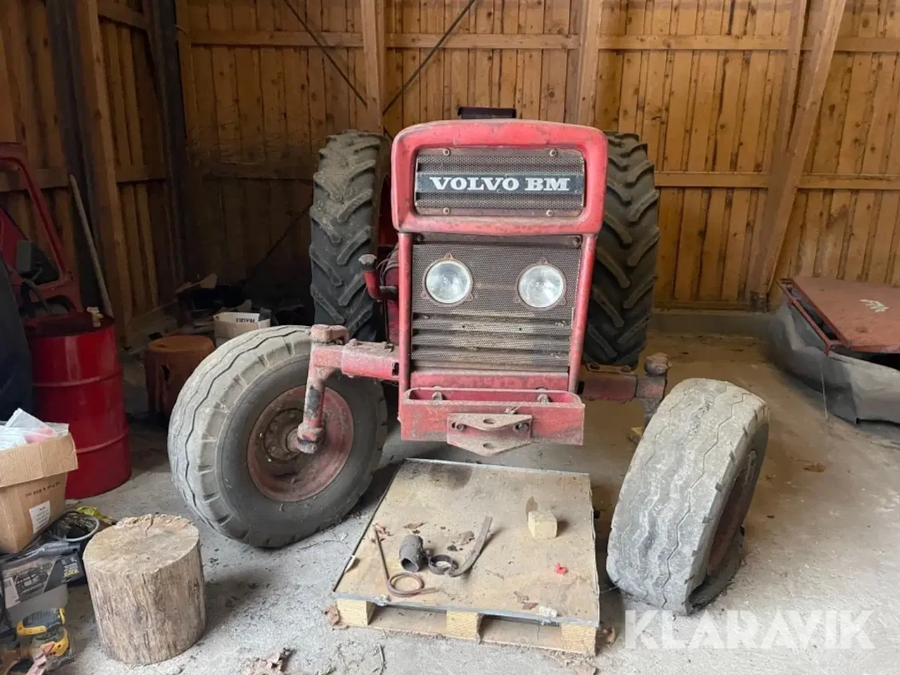 Billede 2 - Veterantraktor Volvo BM 500 reservedele