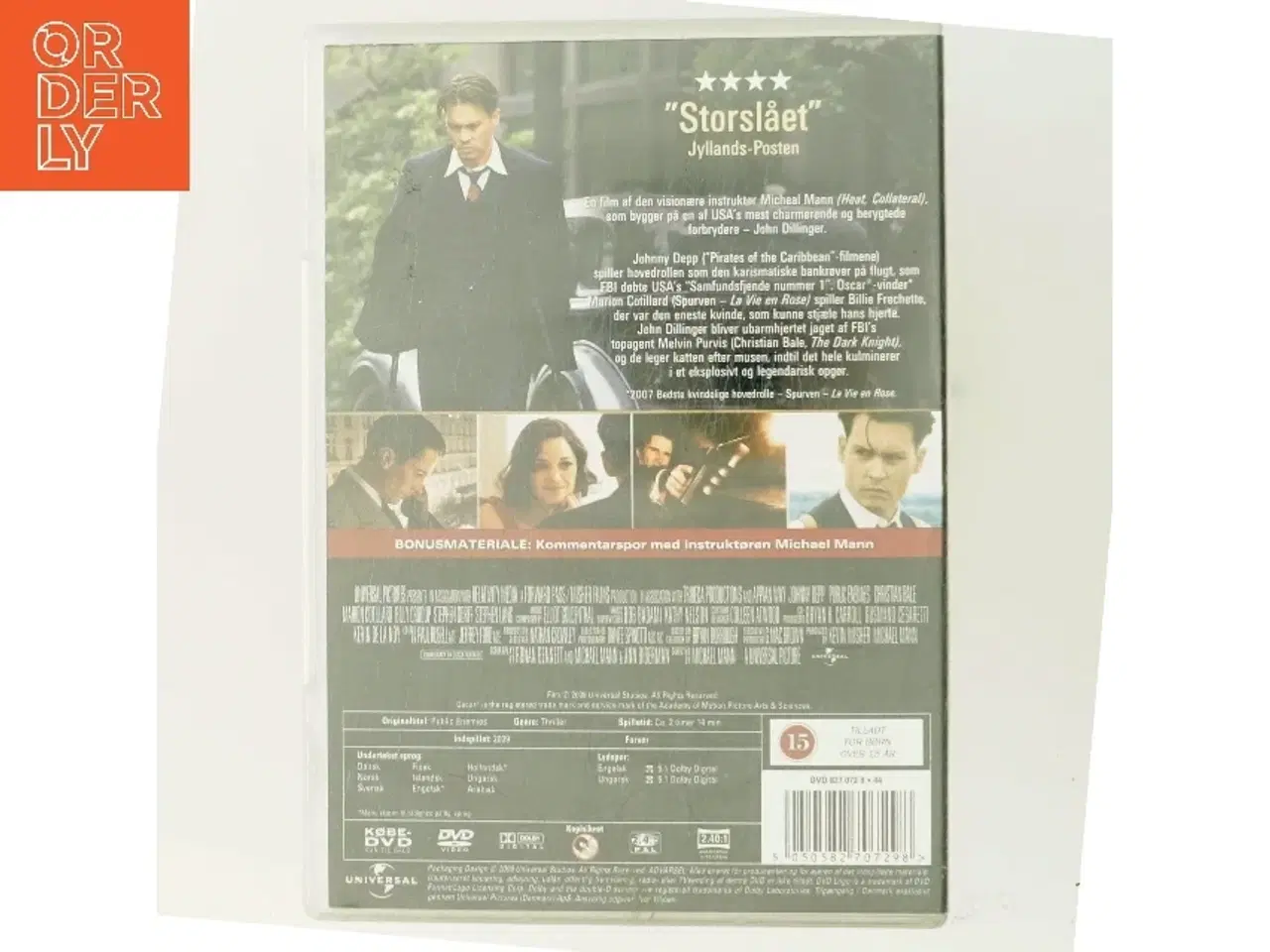 Billede 3 - Public Enemies med Johnny Depp (DVD)