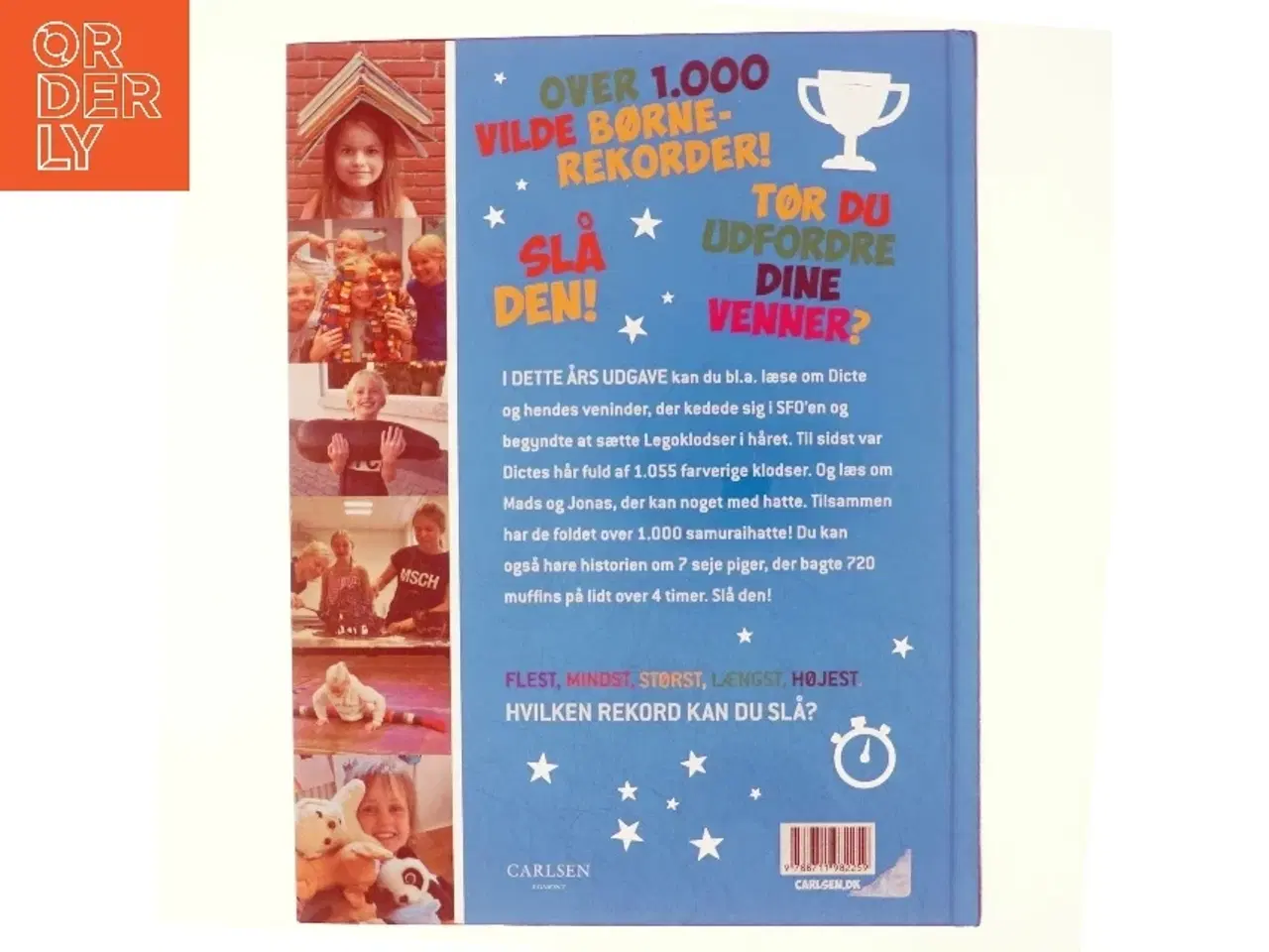 Billede 3 - Børnenes rekordbog 2021 af Carlsen (Bog)
