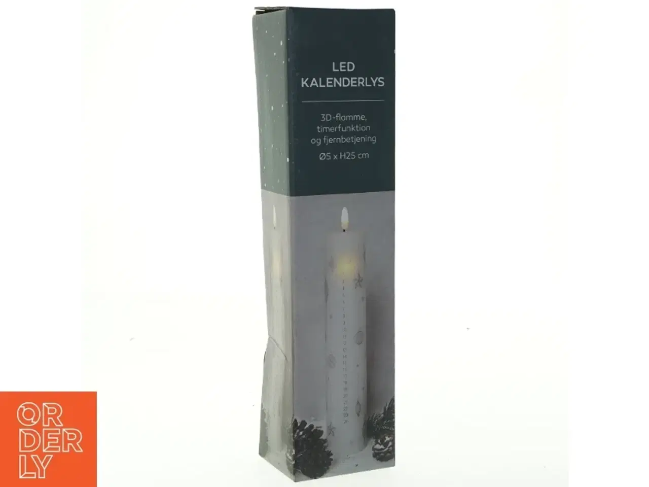 Billede 3 - Led kalenderlys fra Coop (str. 5x25 cm)