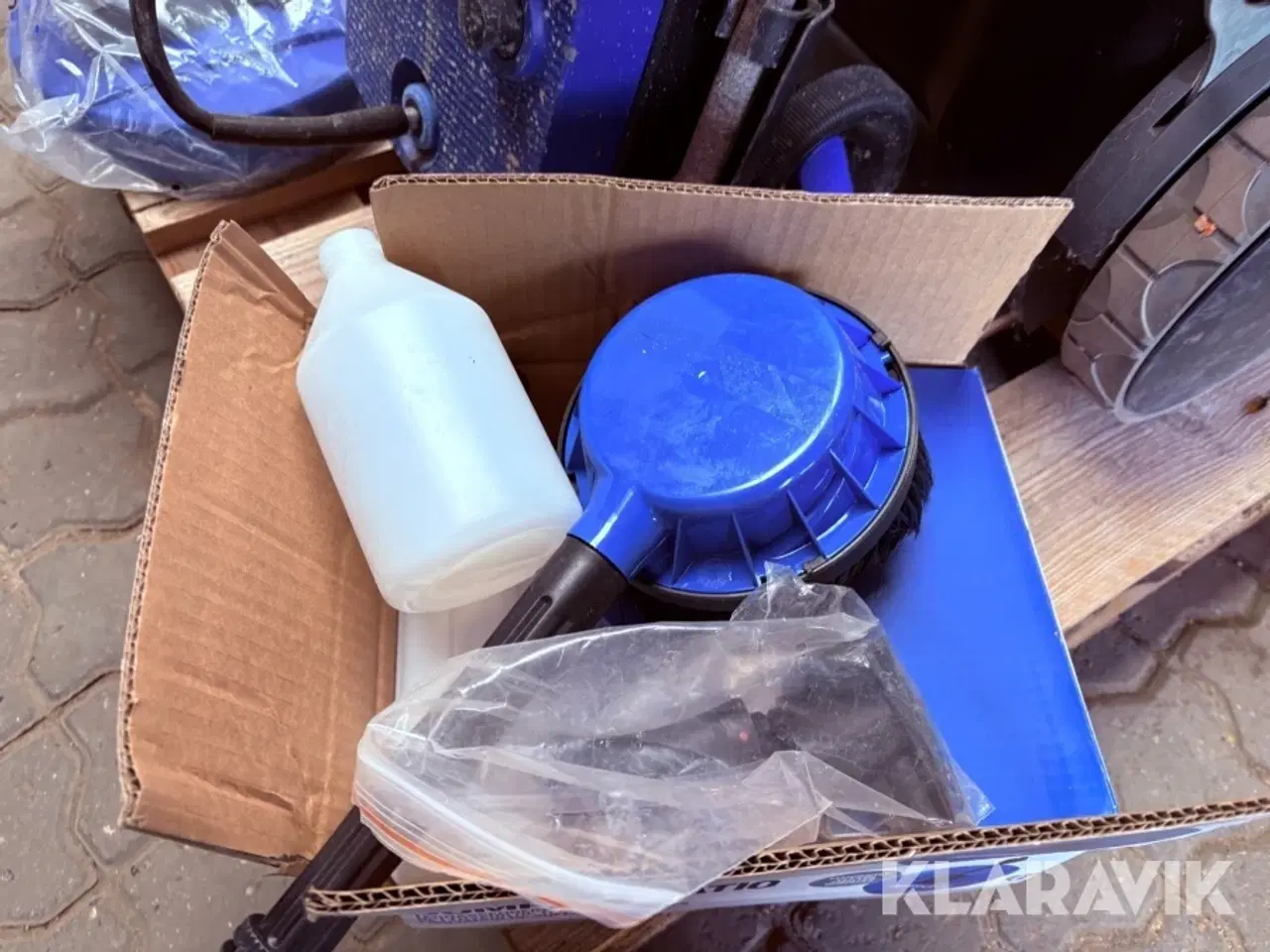 Billede 8 - Fejemaskine / højtryksrenser sæt