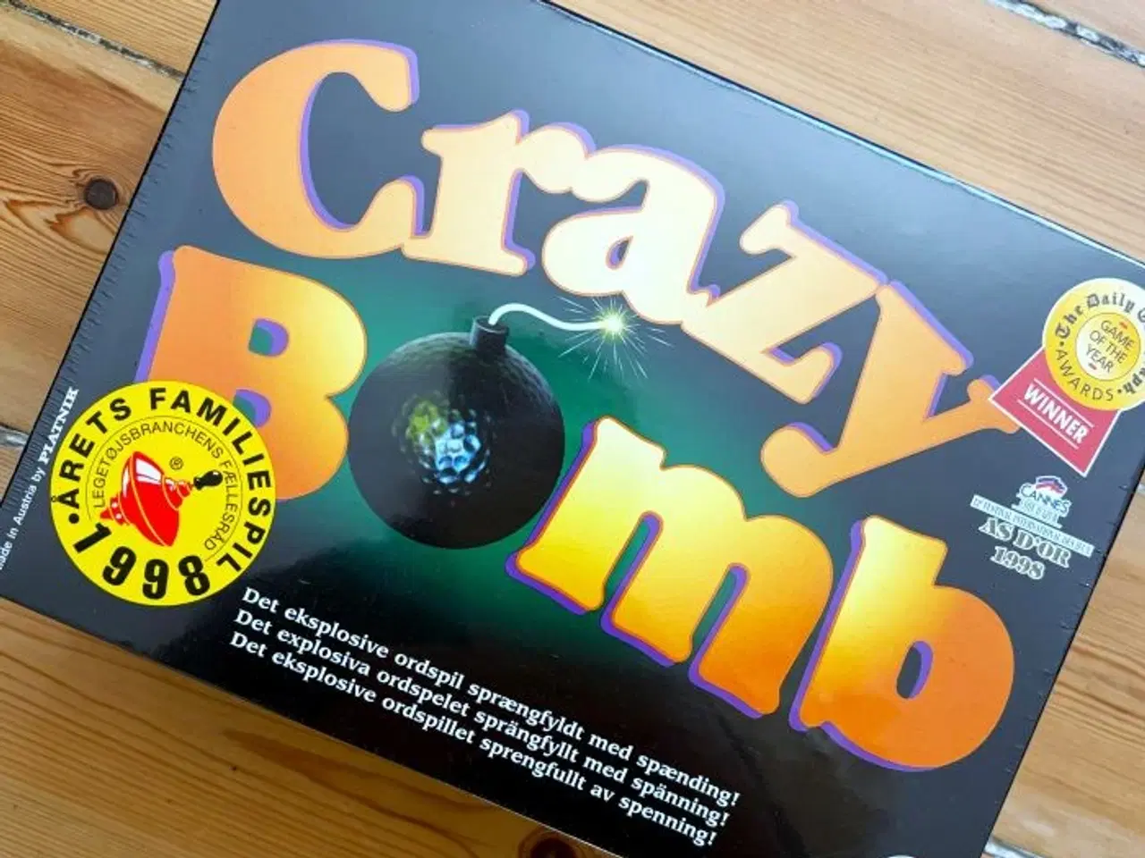 Billede 1 - Brætspil: Crazy Bomb. Plomberet i original folie