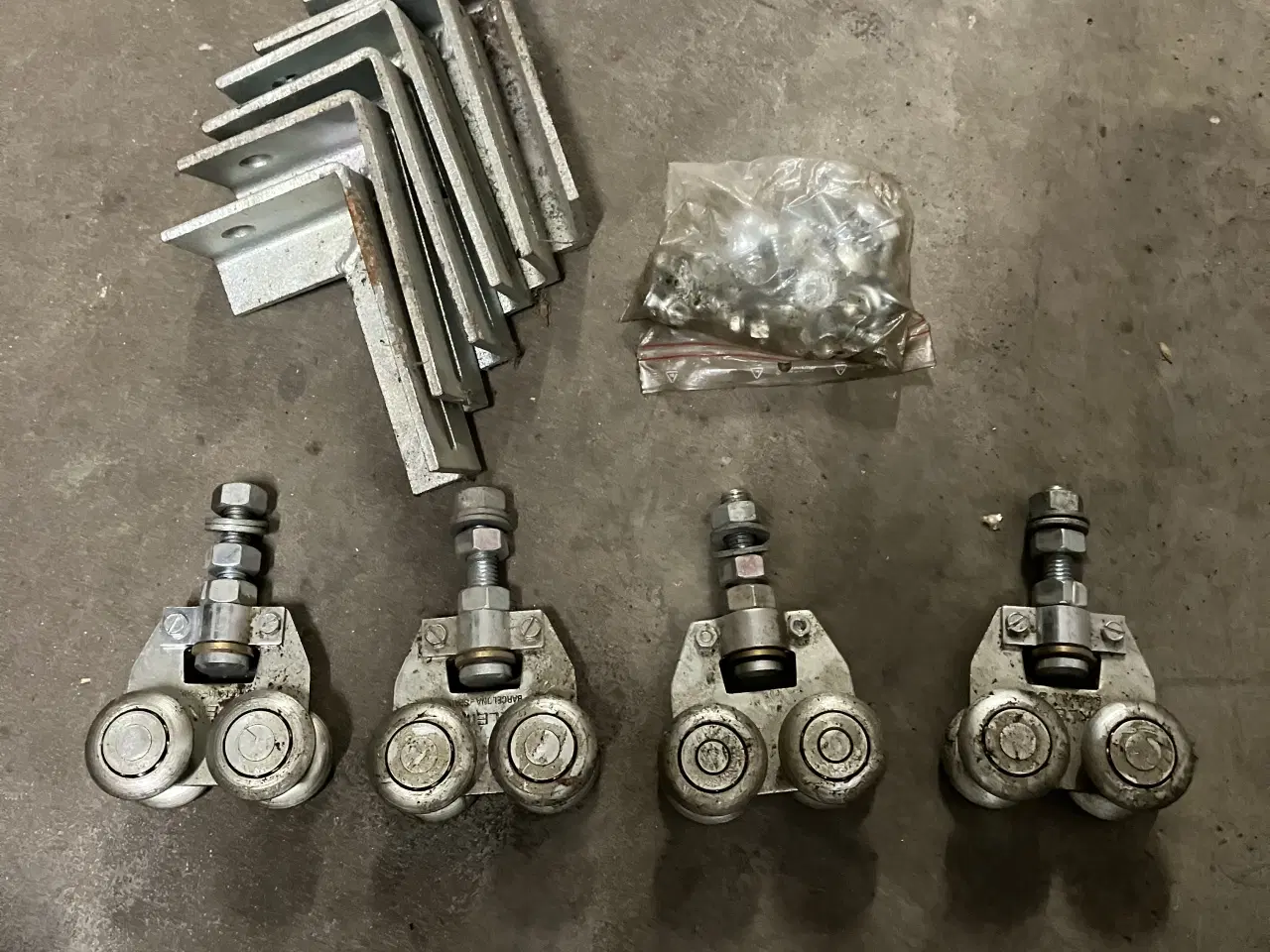 Billede 5 - 2 stk stål skyde porte/rulle porte