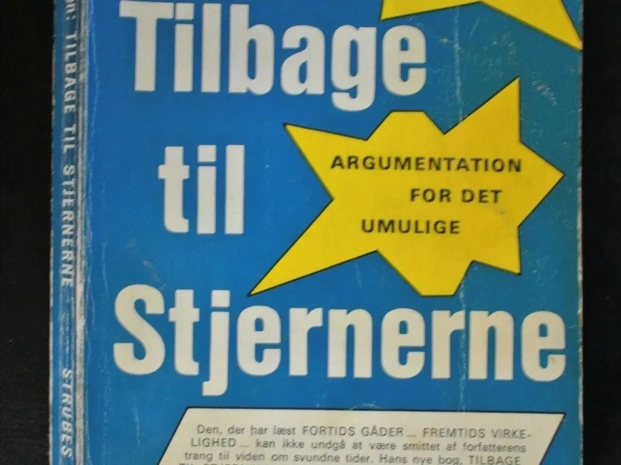 Billede 1 - tilbage til stjernerne, af erich von däniken, emne