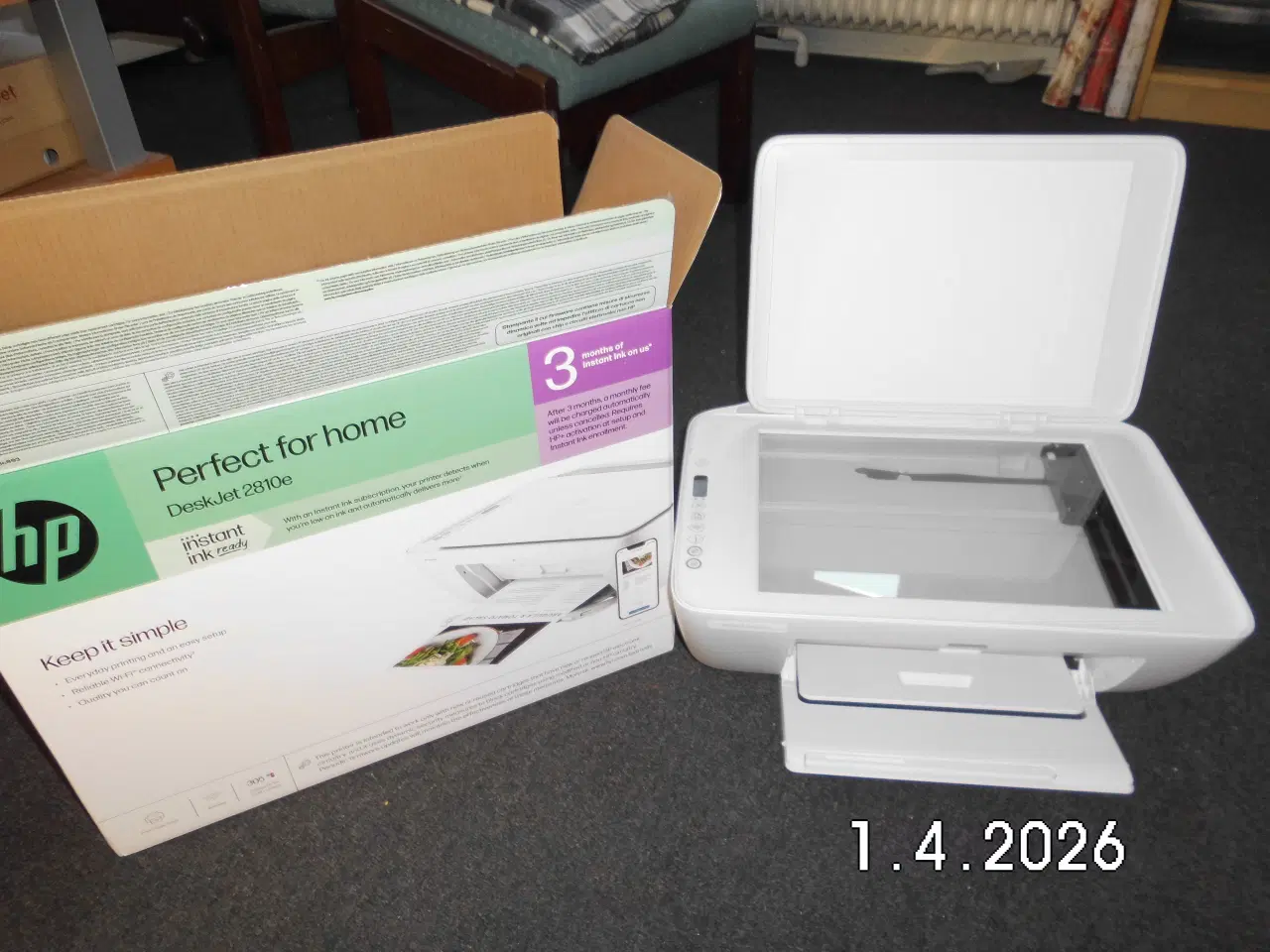 Billede 2 - HP Deskjet 2810e All-in-one Printer 