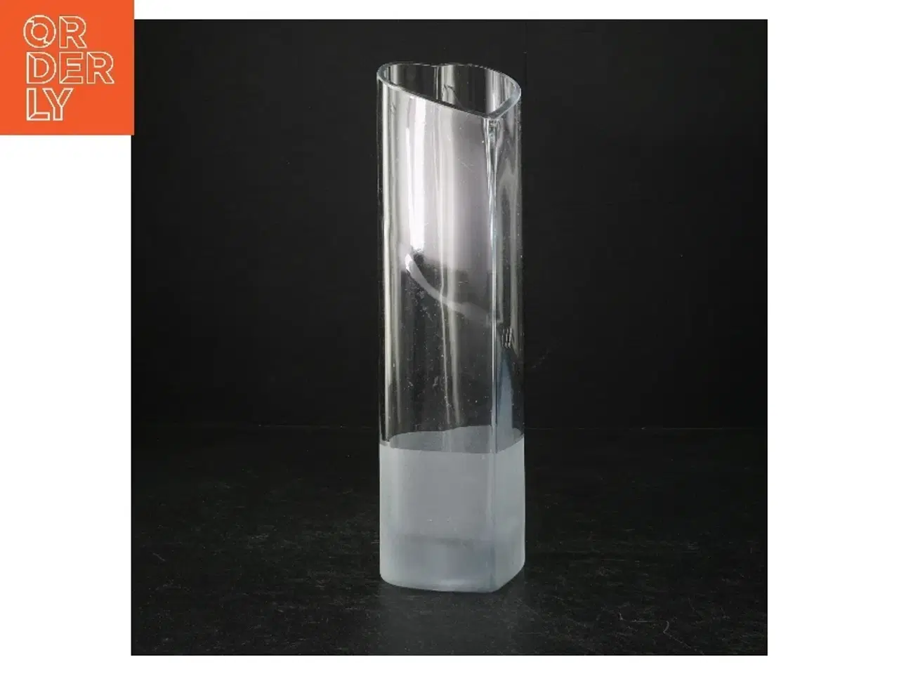 Billede 1 - Glasvase (str. 28 cm)