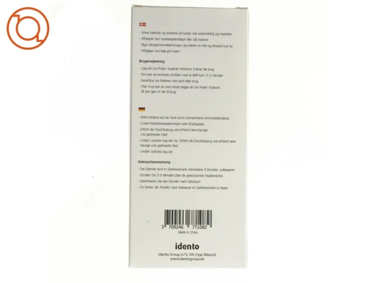 Billede 3 - Ice roller (str. 20 x 9 cm)