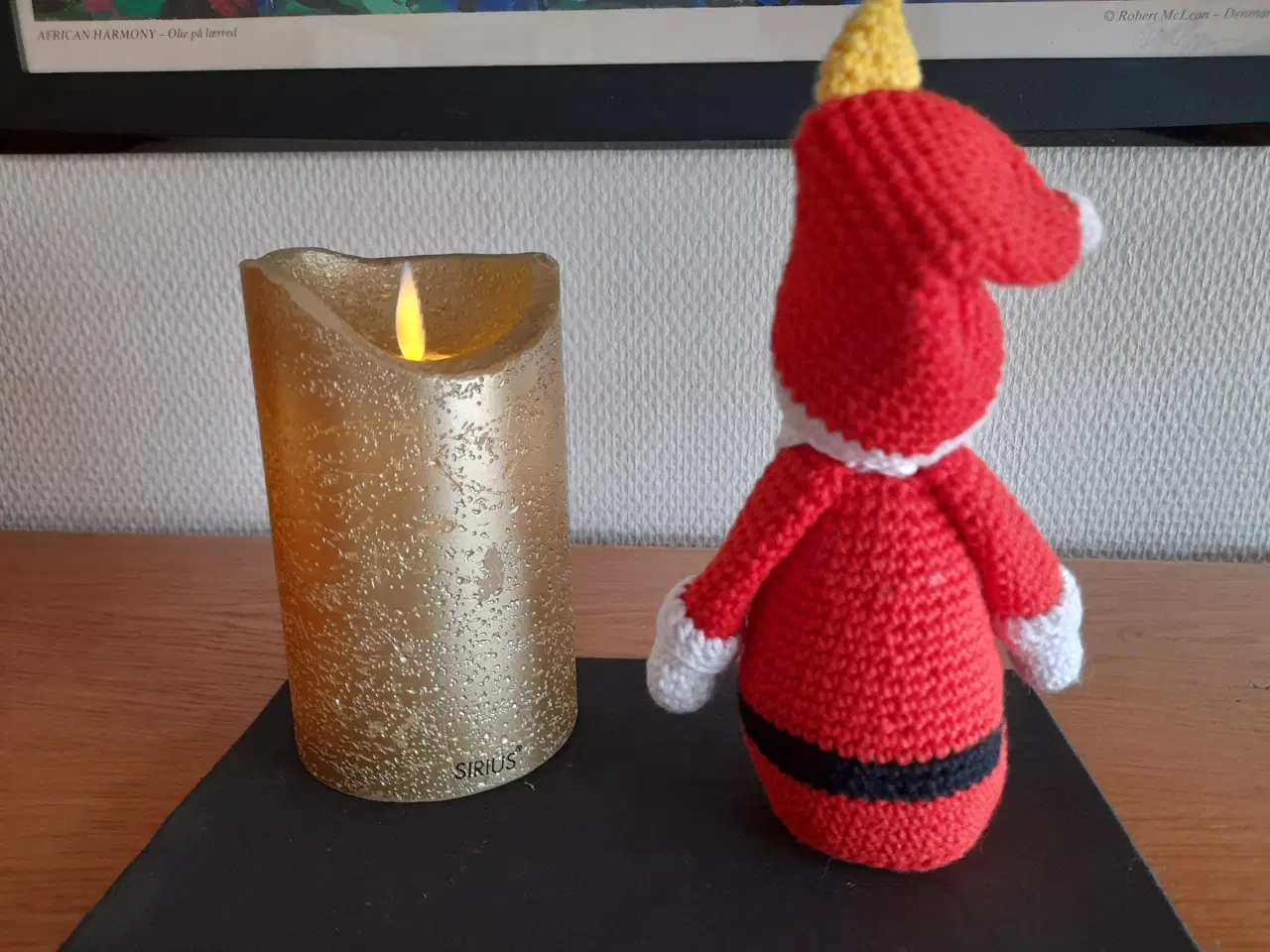 Billede 4 - Retro juleløber med nisser