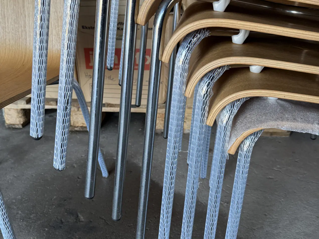 Billede 6 - 10 stk. nye Cafe VII Stole i formspændt finer