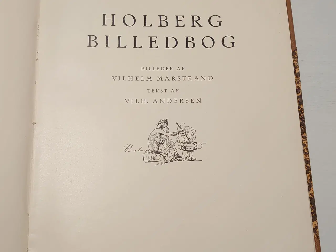 Billede 3 - Vilh.Andersen:Holberg Billedbog. Aschehoug 1922.