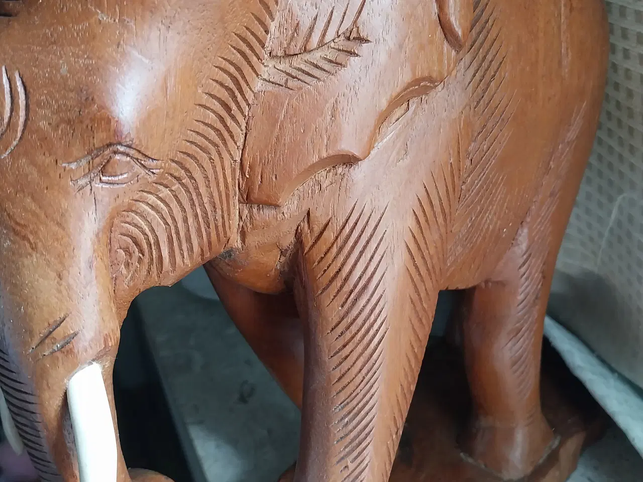 Billede 8 - Træ elefant