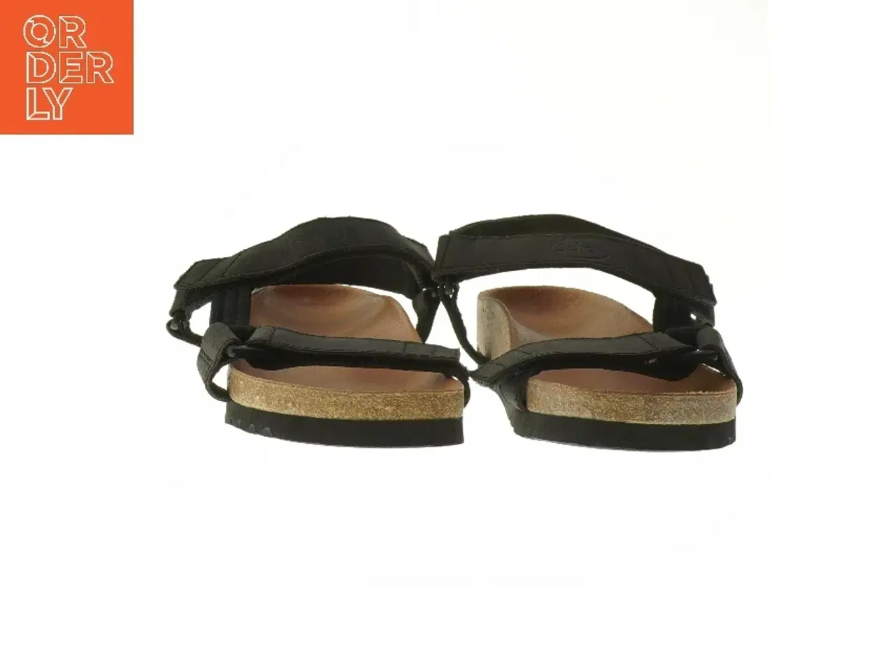 Billede 3 - Sort sandal med korksål fra Scholl (str. 37 )