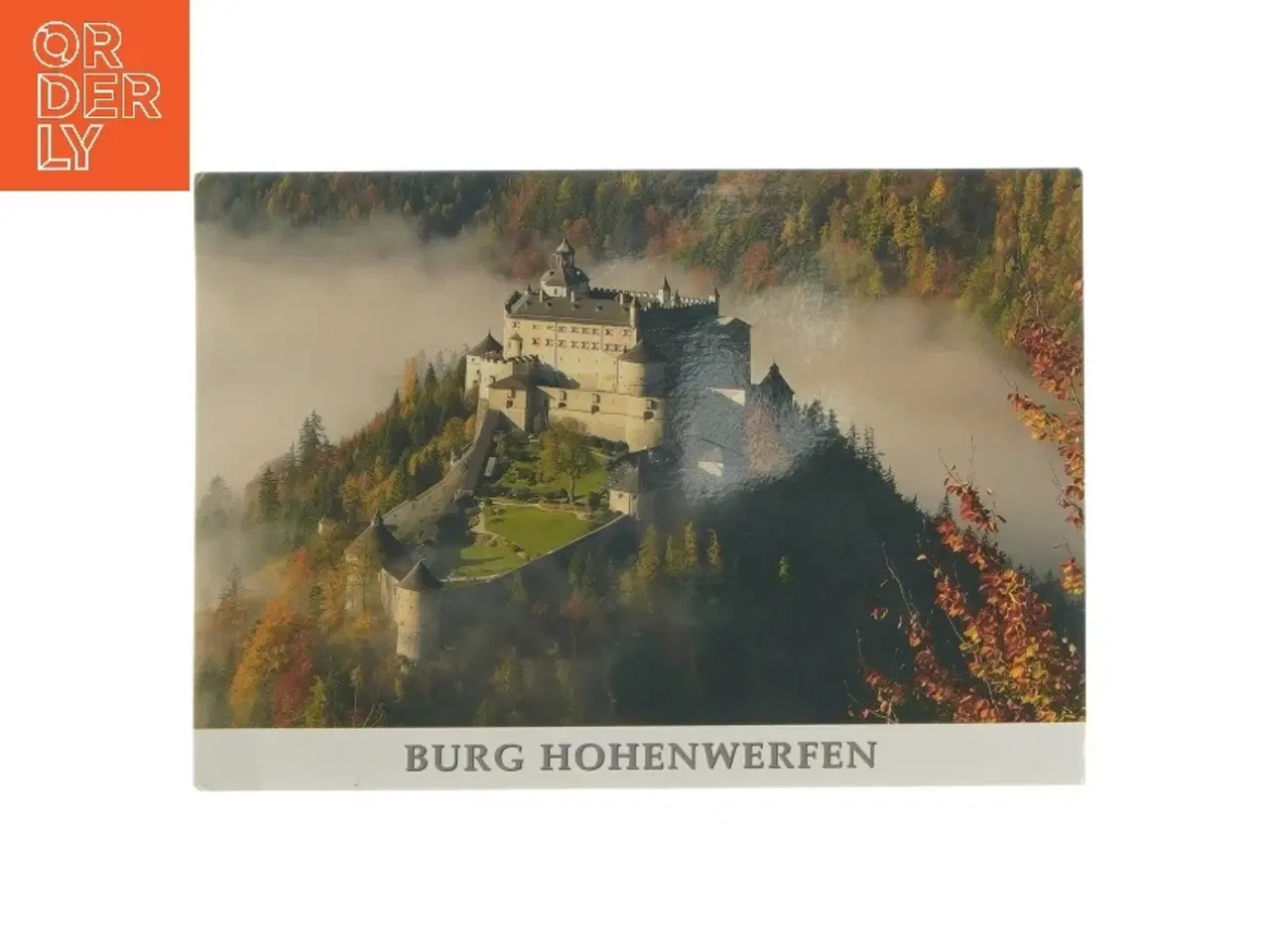 Billede 1 - Postkort med Burg Hohenwerfen (str. 17x12 cm)