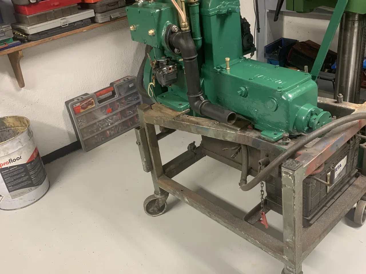 Billede 7 - Marstalmotorer med engelsk gear og en med standard