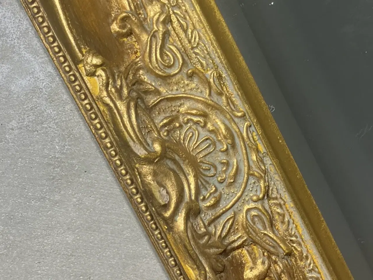 Billede 3 - Stort facetslebet spejl i flot ramme 