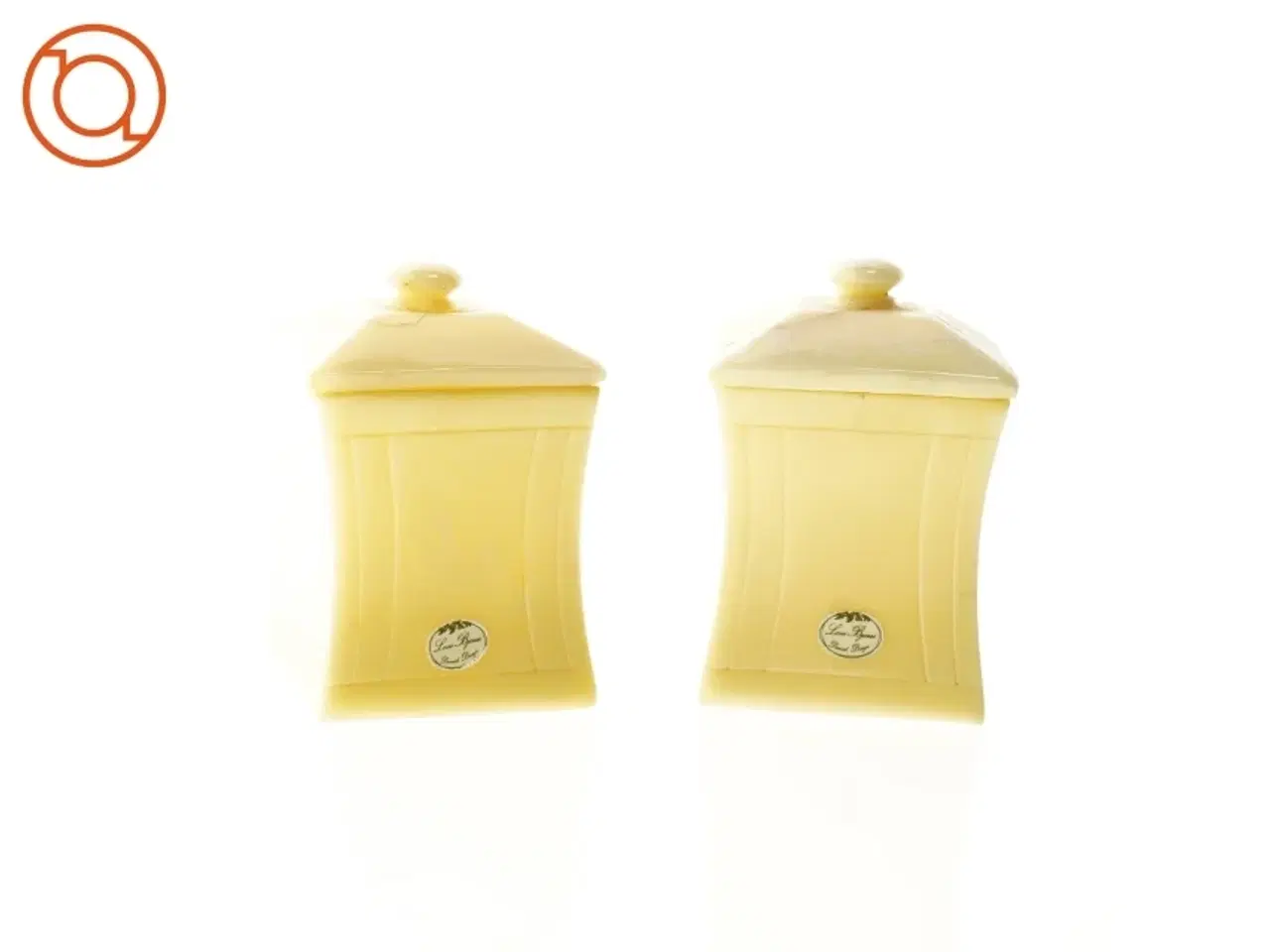 Billede 1 - Opbevaringskrukker med låg fra Lene Bjerre (str. 13 x 8 cm)