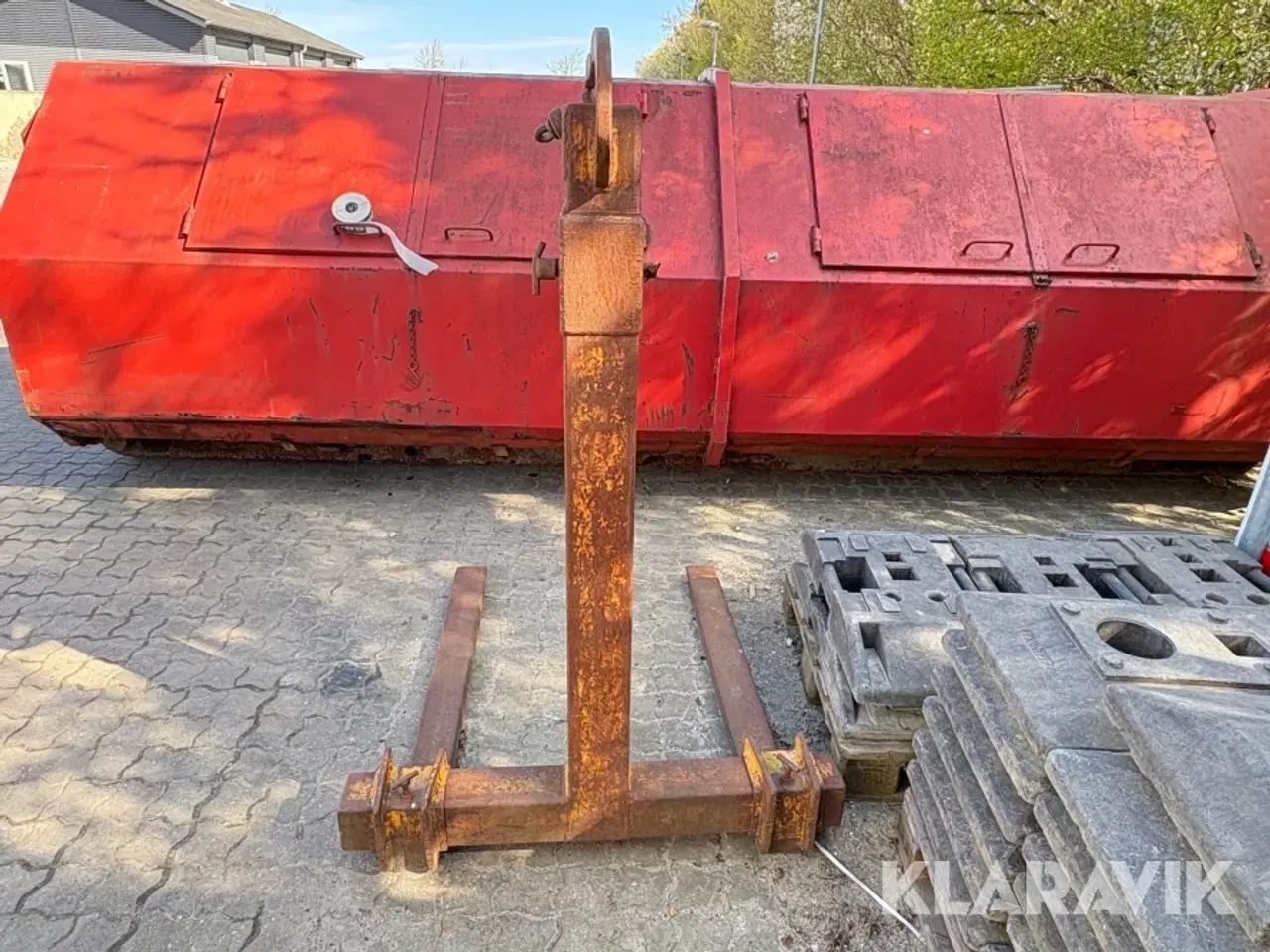 Billede 5 - Pallegafler til kran