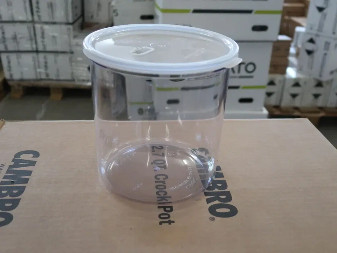 Billede 1 - 12 Stk. Plastikbeholder   CAMBRO  CCP27152