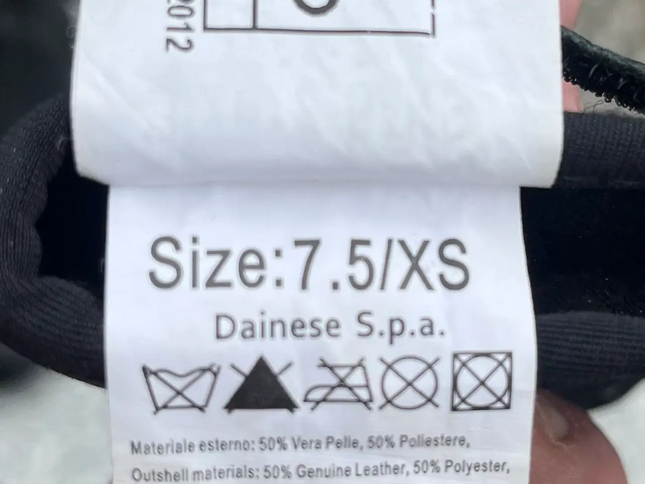 Billede 2 - Dainese mc handsker str. 7.5 damehandske