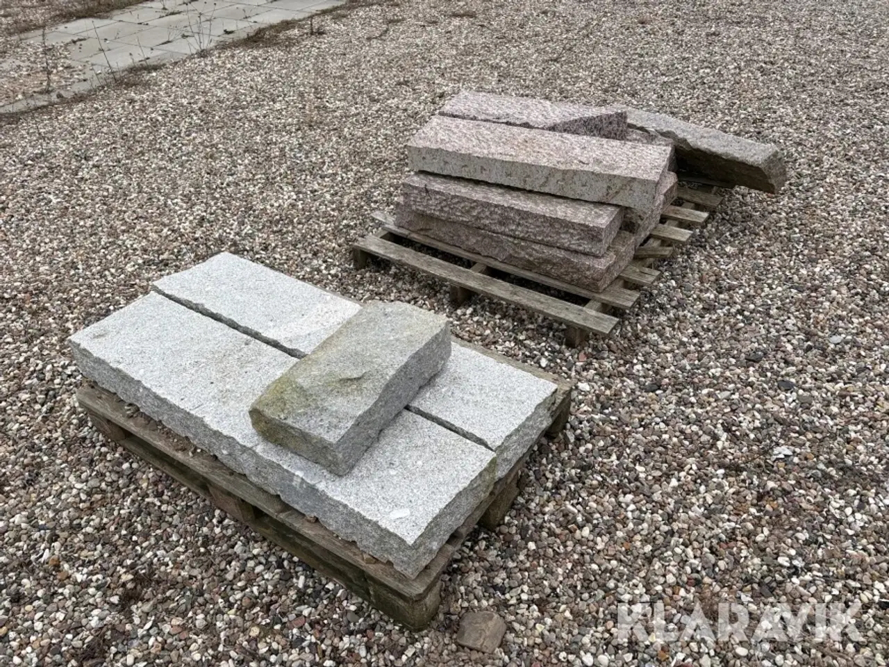 Billede 3 - Kantsten granit 9 styk.